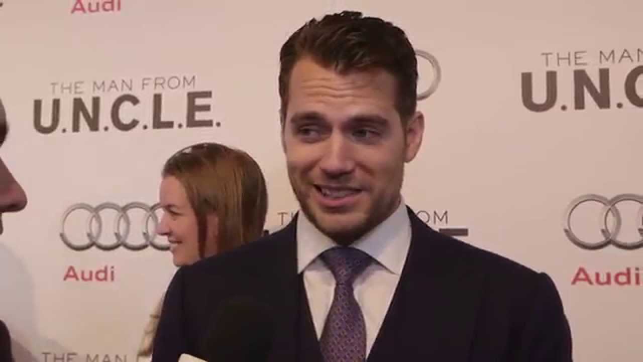 Henry Cavill - The Man from U.N.C.L.E. Red Carpet Interview HD