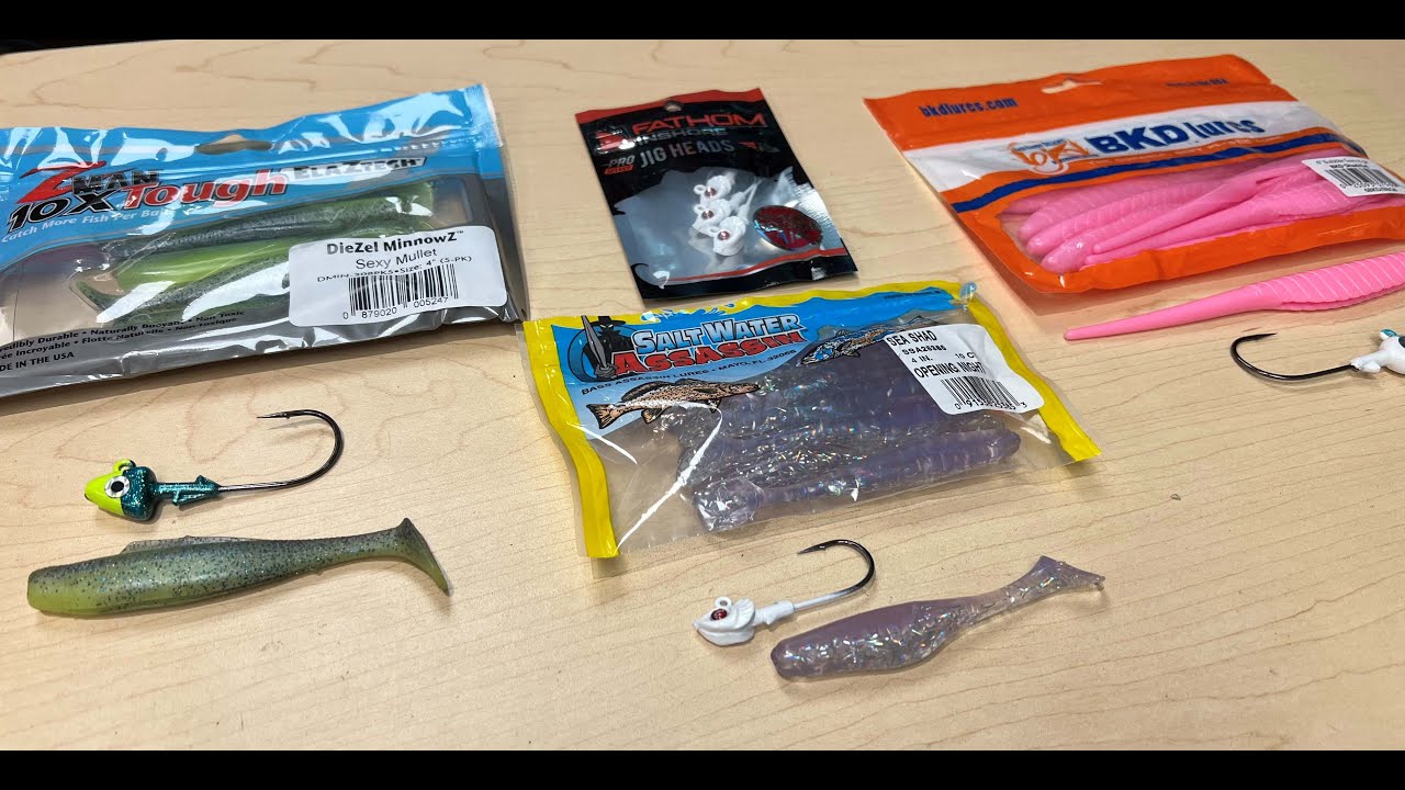 Tips for Rigging Plastics on Jig Heads