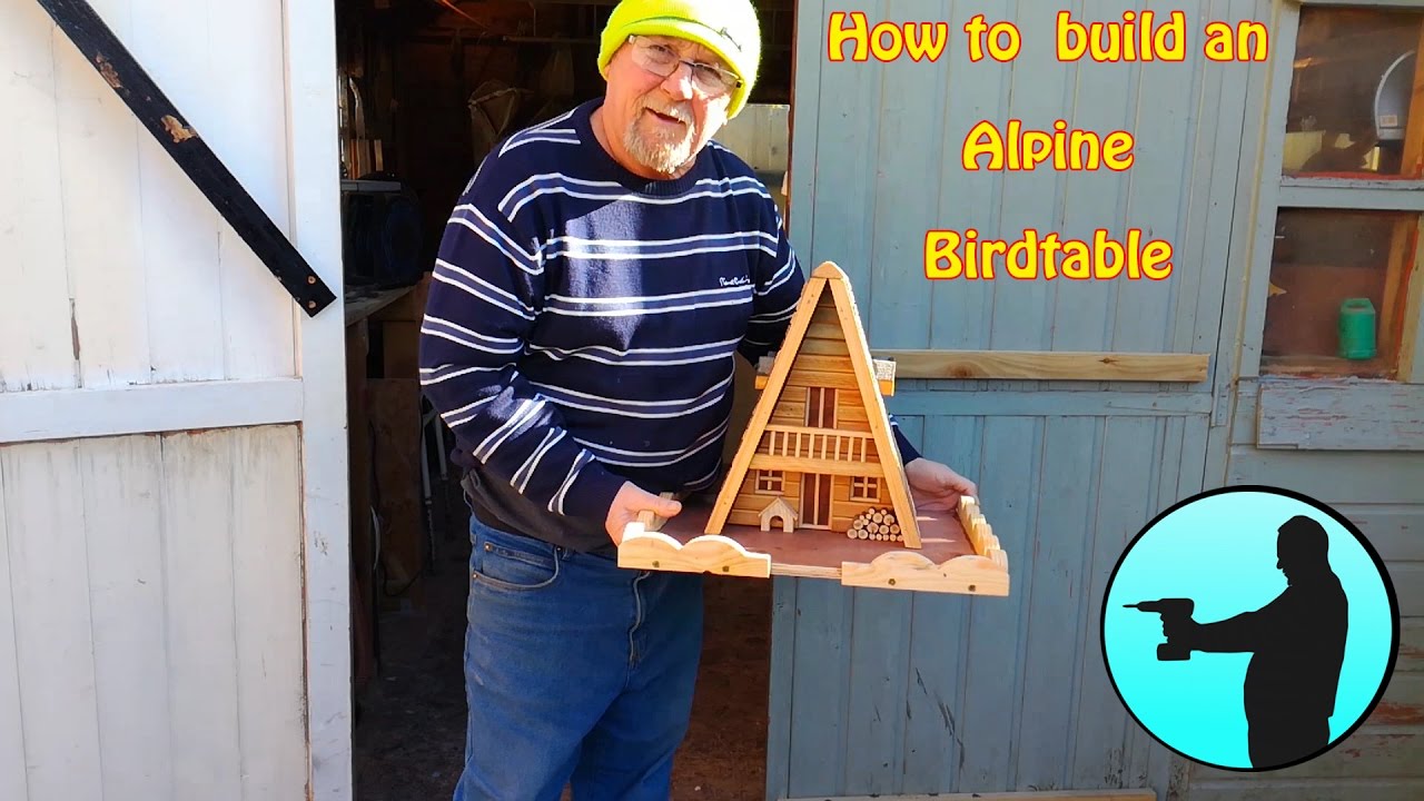 How to build an Alpine bird table