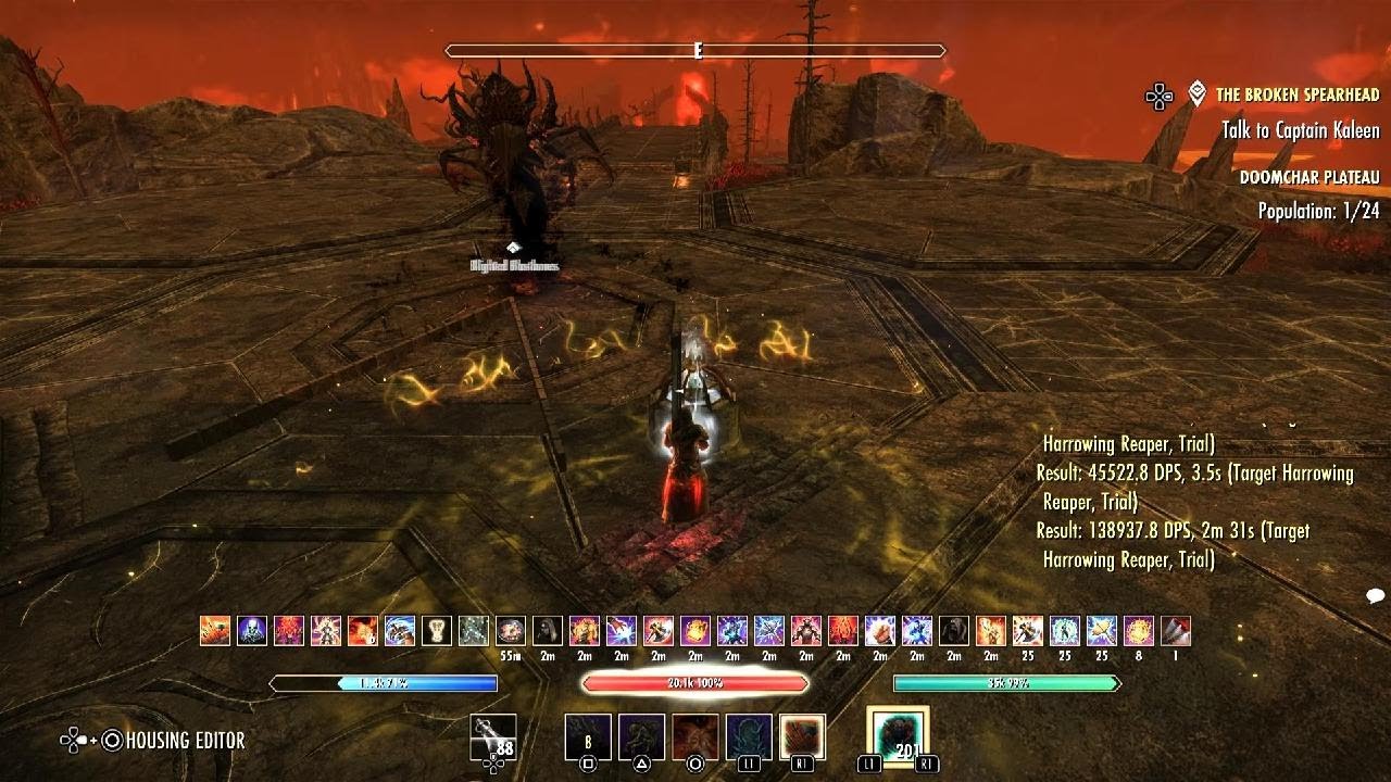 ESO U46 Necro/nb/dk 143k DPS Null/CB/Zaans