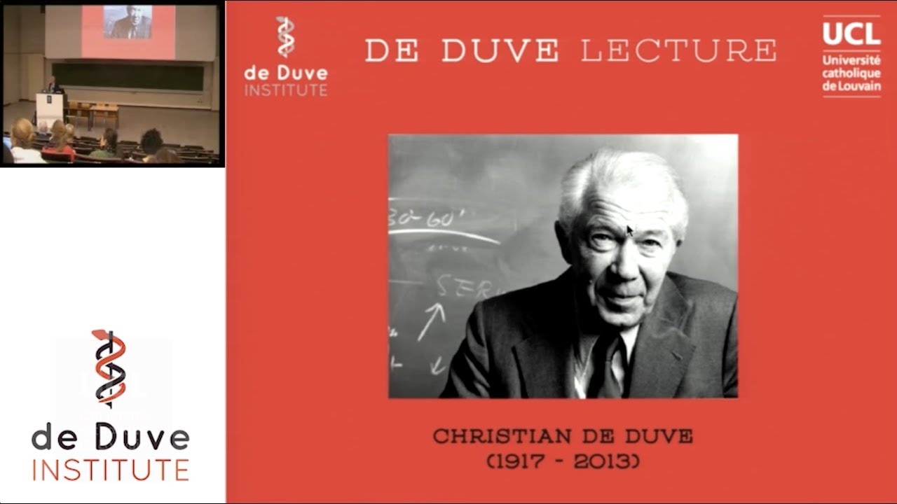 3rd de Duve Lecture - D. Sabatini: mTOR and lysosomes in growth control