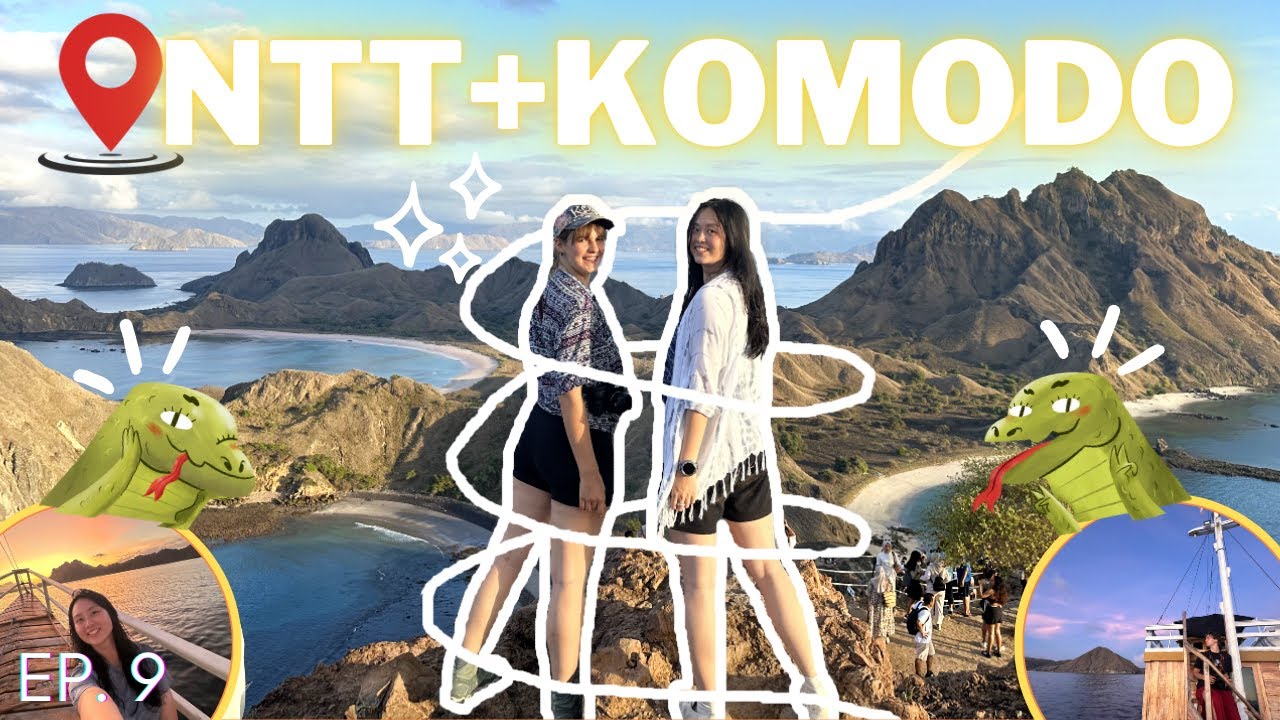3 Days on a Boat: Mantas, Sharks, and KOMODO?! 🐉 (ft. PADAR ISLAND!)  🌊 | Ep 9: NTT Seas pt 1