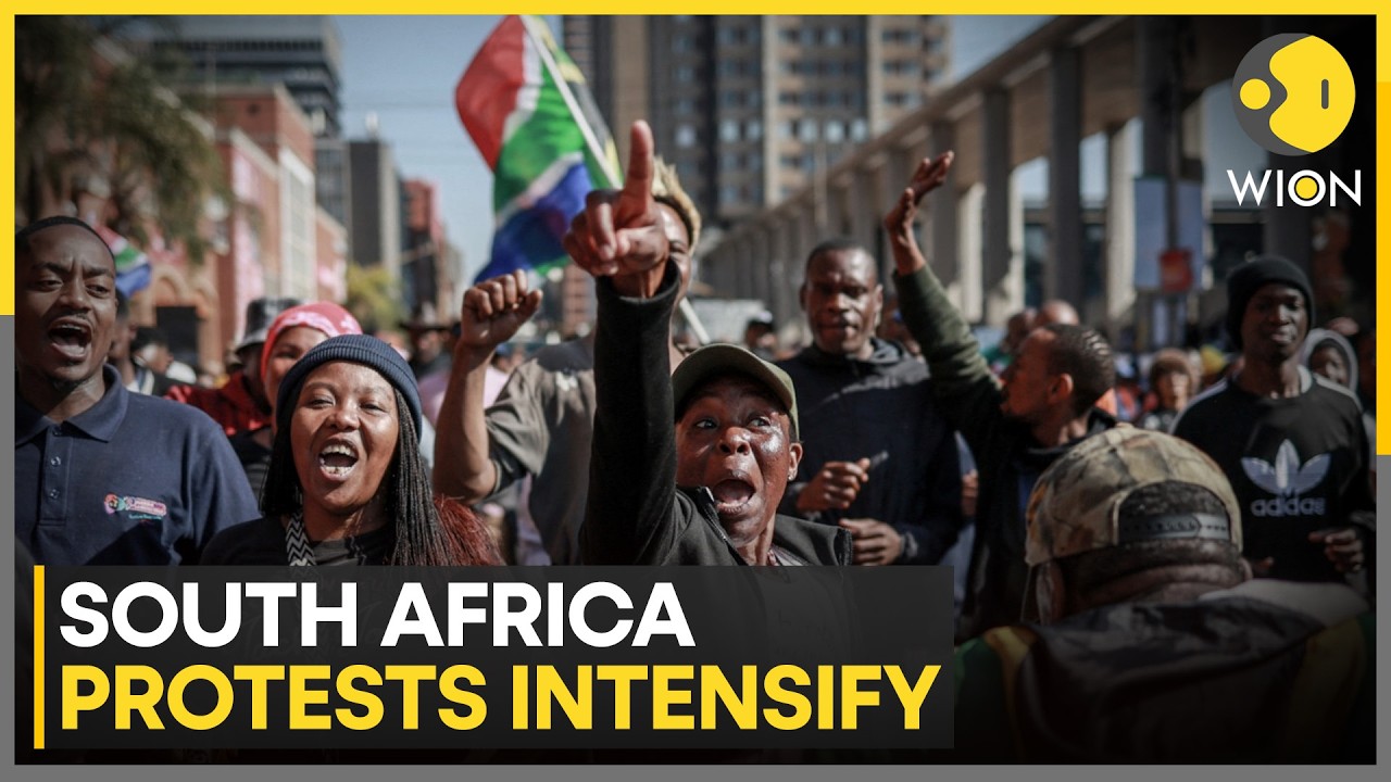 South Africa Sees Massive Anti-Immigration Protests, Heavy Police Deployed | WION