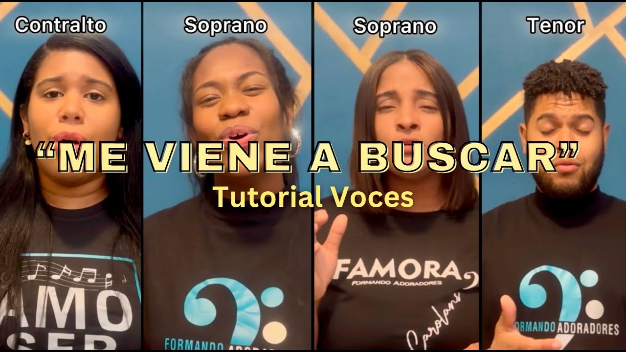 ME VIENE A BUSCAR- TUTORIAL DE VOCES