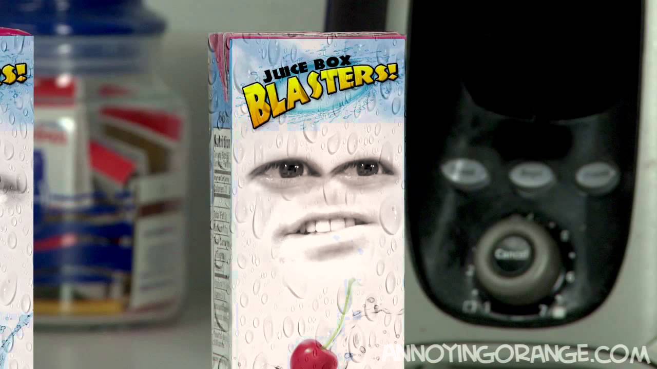 Annoying Orange - Juice boxing (Sitcom version)
