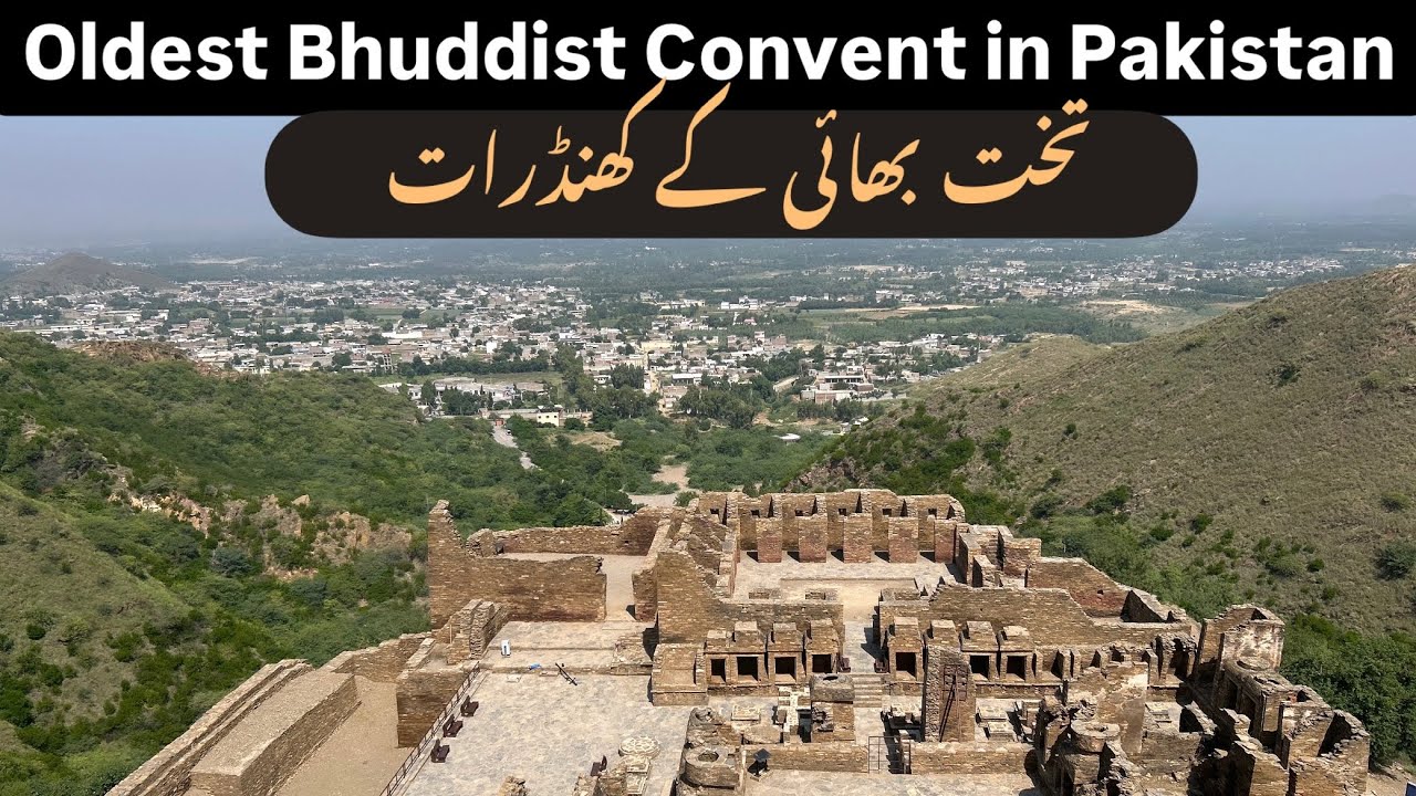 Takht Bai Bhudist Biggest Convent in Pakistan