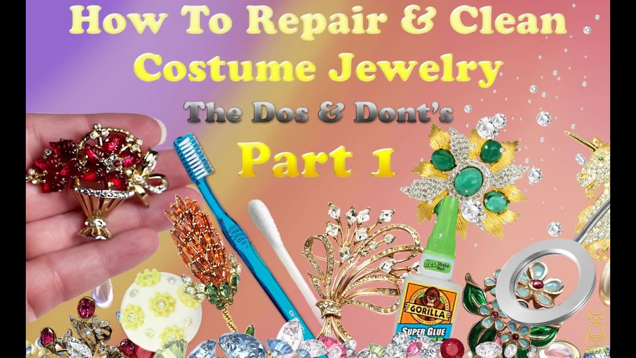 How to Clean & Restore Costume Jewelry ~ PART 1
