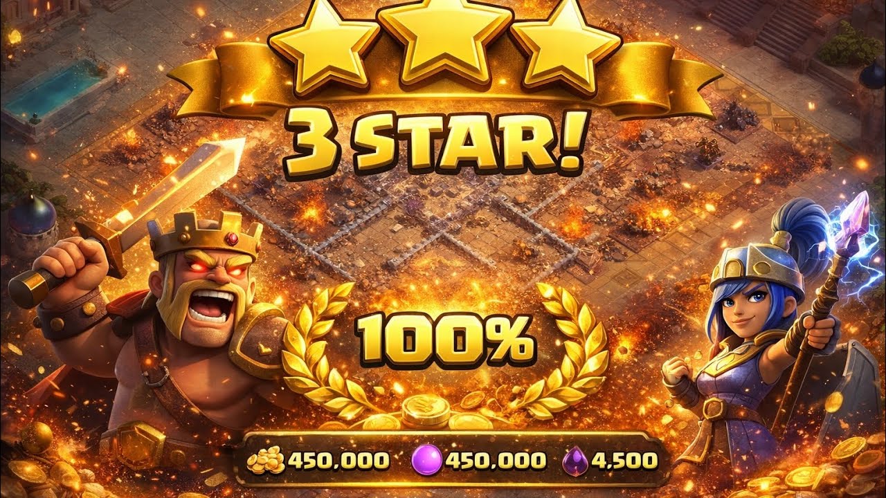 | 3 star in coc  tips and tricks | 