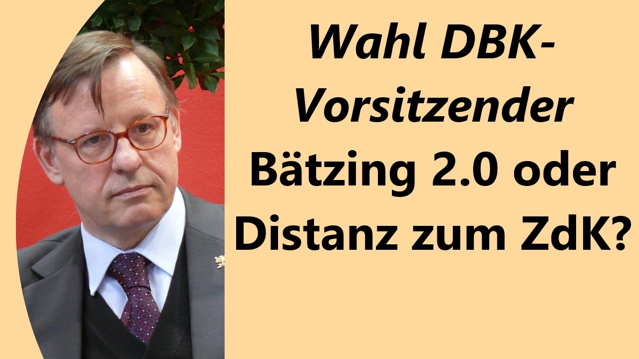 Selbsterhaltungstrieb oder totale Unterwerfung? Vor historische DBK-Vollversammlung