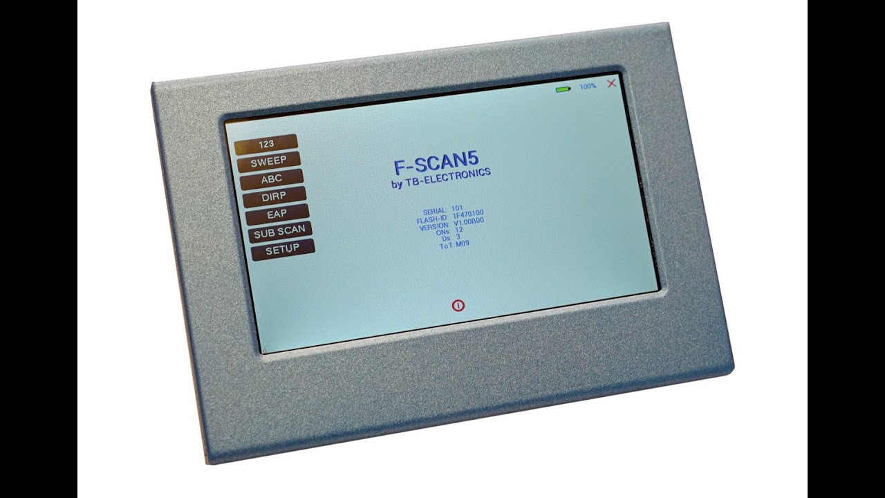 F-SCAN4 and F-SCAN5 instructional video in Polish