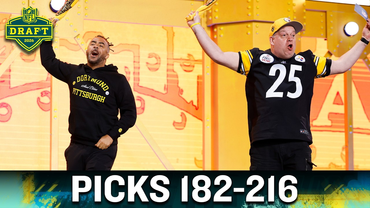 Picks 182-216: Punter and Kicker go off the board | 2026 NFL Draft