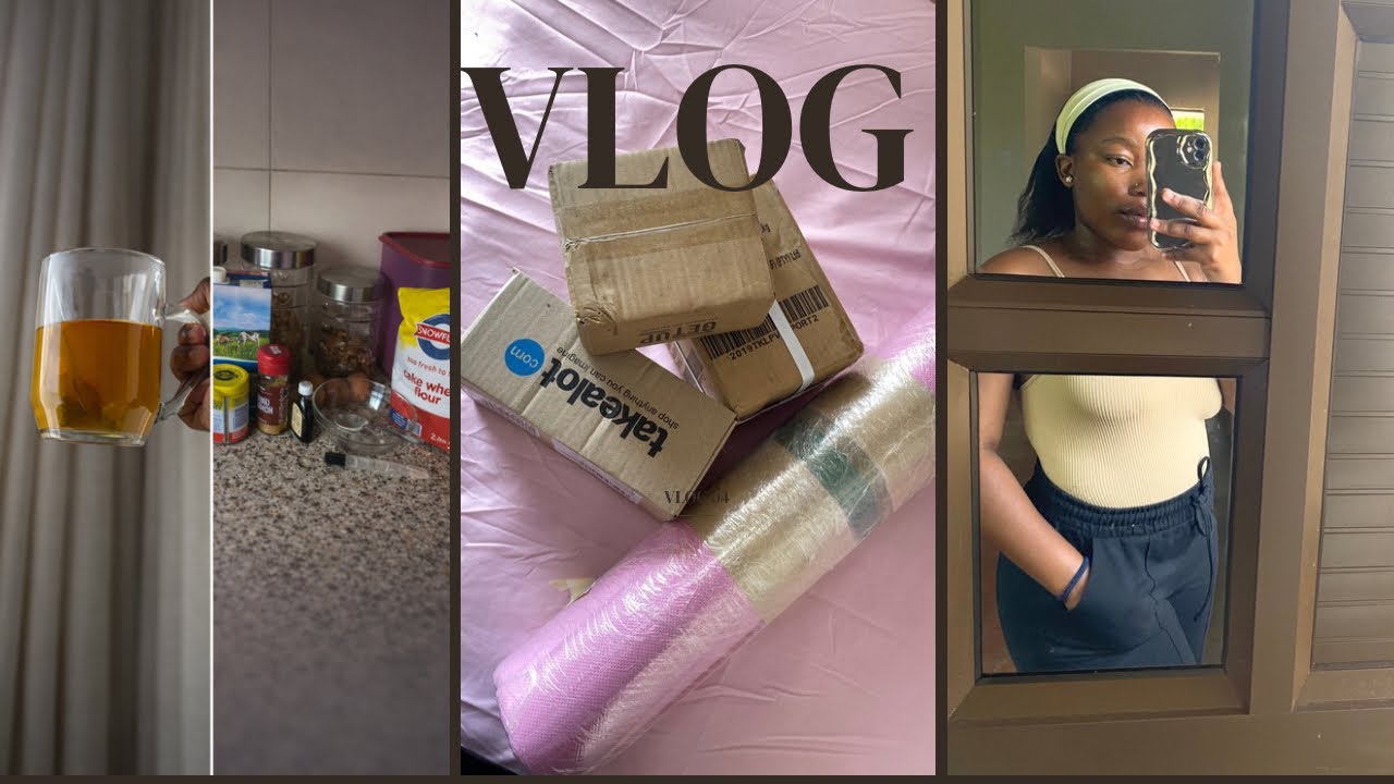 VLOG: Homebody | Unboxing | Baking Gone Wrong | Homemaking #southafricanyoutuber #youtuber 