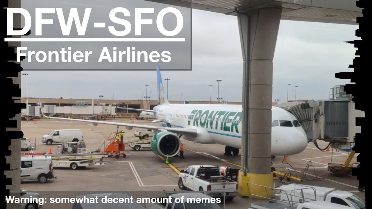 TRIPREPORT | Dallas Ft. Worth - San Francisco | Frontier Airlines a321neo