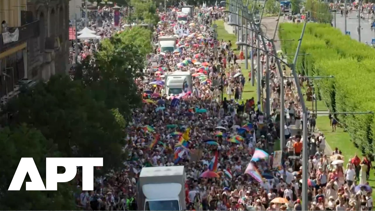Budapest Pride Returns as Huge Crowds Rally for LGBTQ+ Rights | APT