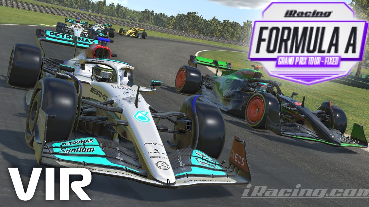 Formula A - Grand Prix Tour Fixed - Mercedes-AMG W13 E Performance at VIR 2023 - iRacing