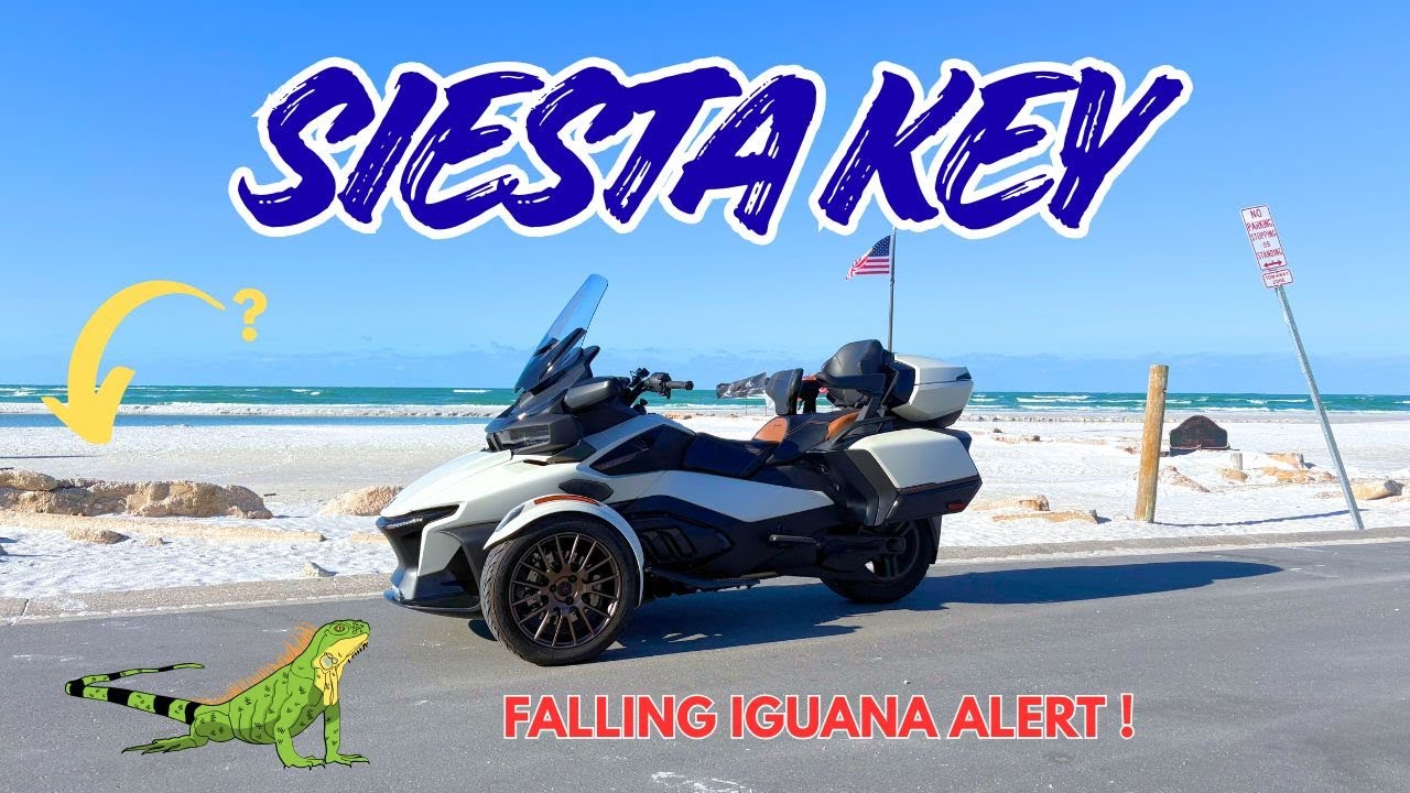 Поездка на Can-Am Spyder: Сиеста-Ки. Что случилось с песком?