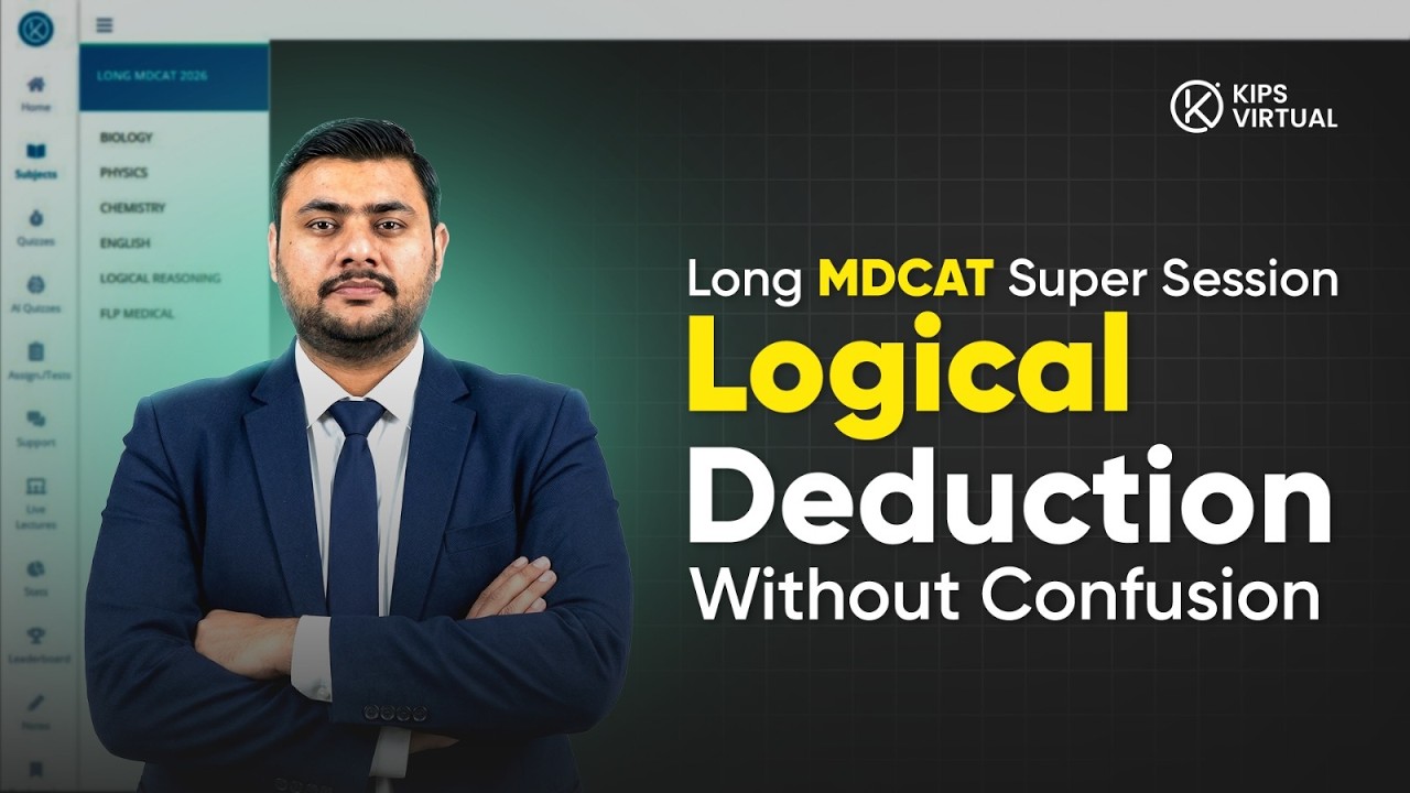 Learn Logical Deduction Without Confusion with smart techniques and clear concepts | By Kips Virtual