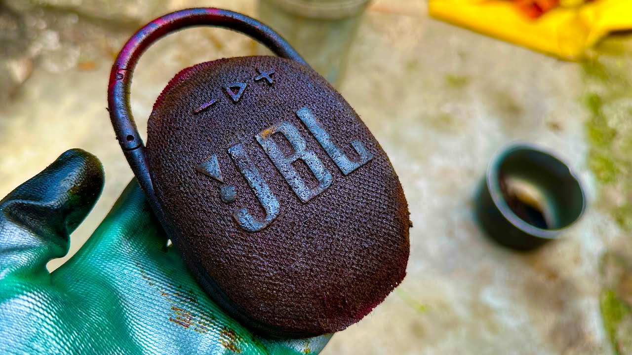 Restoration rusty old JBL clip 4 bluetooth speaker | Restore and rebuild speakers