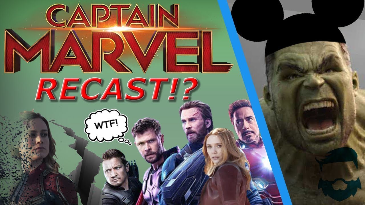 Disney & Avengers Cast UPSET W/ Brie Larson & Captain Marvel!  Recast Incoming?