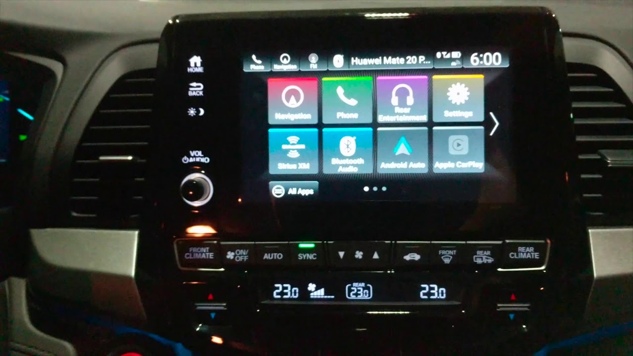 2019 Honda Odyssey Touring Rear Entertainment System (RES) Bug