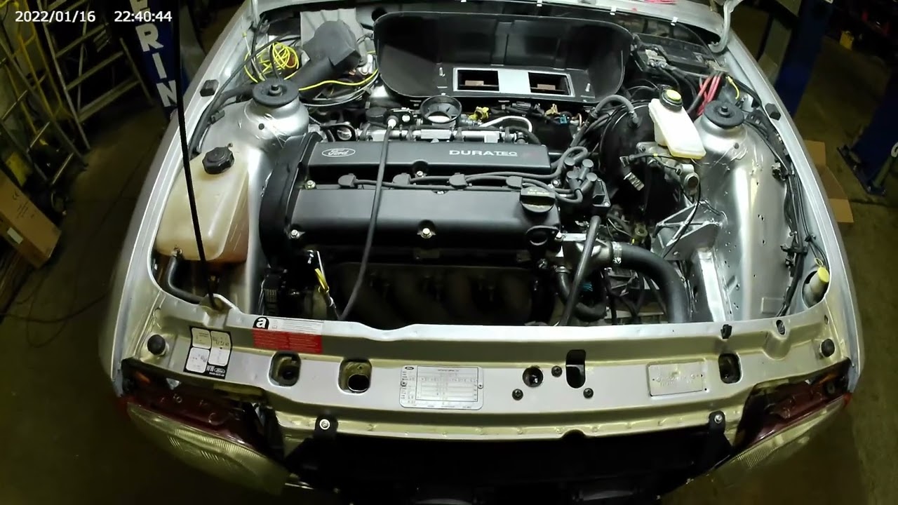 Ford Escort MK4 with a Focus MK1 RS engine & gearbox