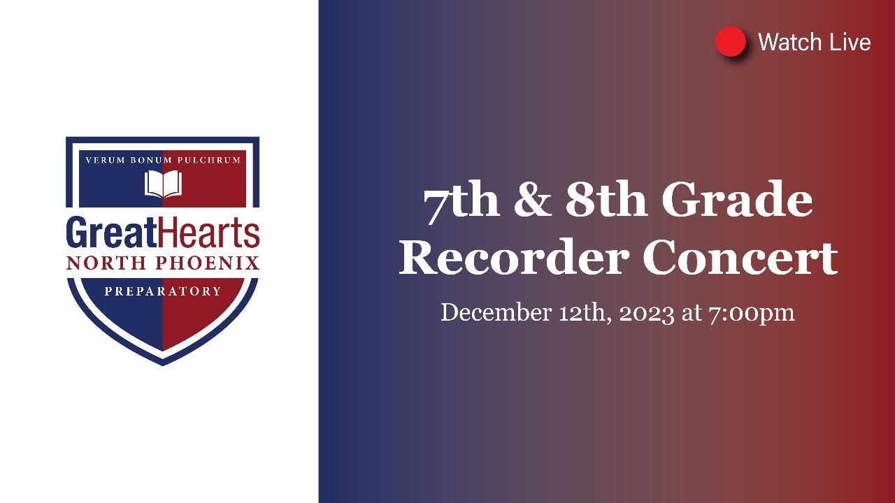 North Phoenix Prep Winter Recorder Concert