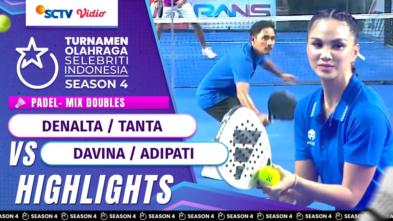 Denalta/Tanta vs Davina/Adipati - Highlights Padel Mix Doubles | TOSI Season 4