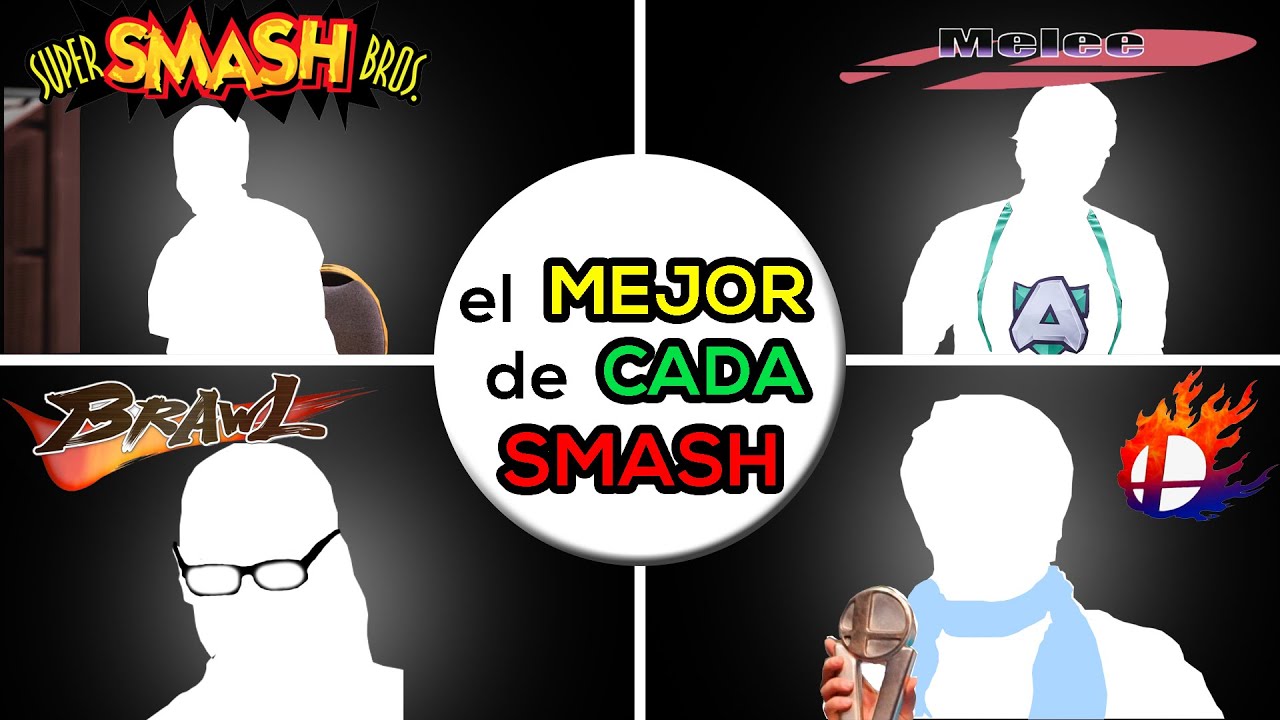 El Mejor Jugador de Cada Juego de Super Smash Bros