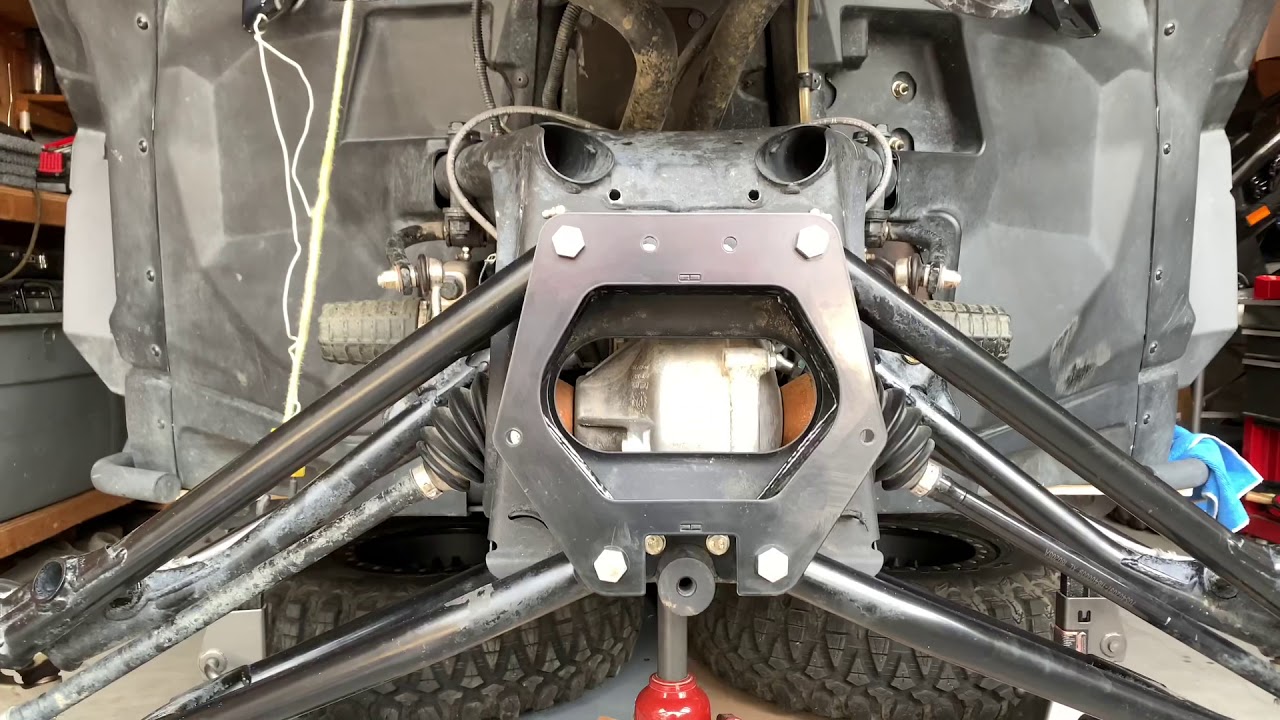 TMW Offroad Bulkhead Gusset Kit and Shock Tower Support Installation for Can Am X3