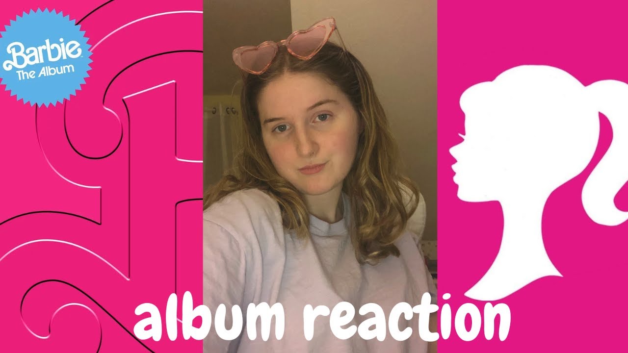 reacting to the barbie soundtrack 🎧 💄