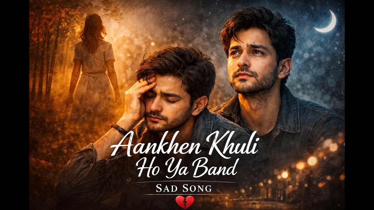 Aankhen Khuli Ho Ya Band 💔 | Khayal Tera Aata Hai | Heart Touching Sad Song