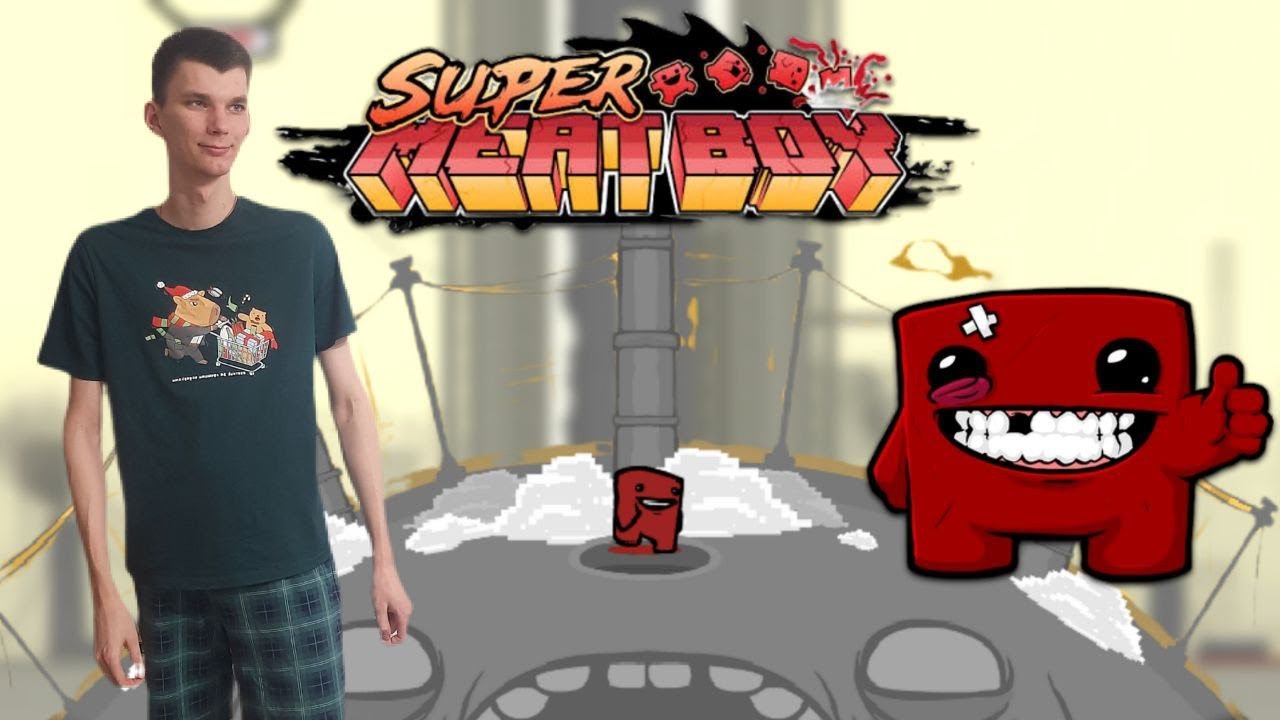 Пытаемся пройти тёмный мир The Salt Factory - Super meat boy на 100% достижений стрим #19