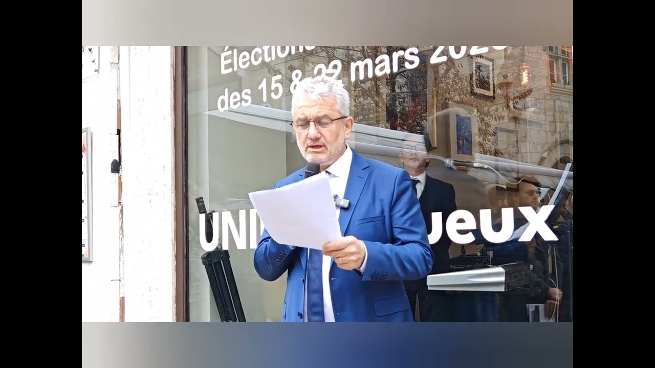 Inauguration de la permanence de Michel Cadet. 