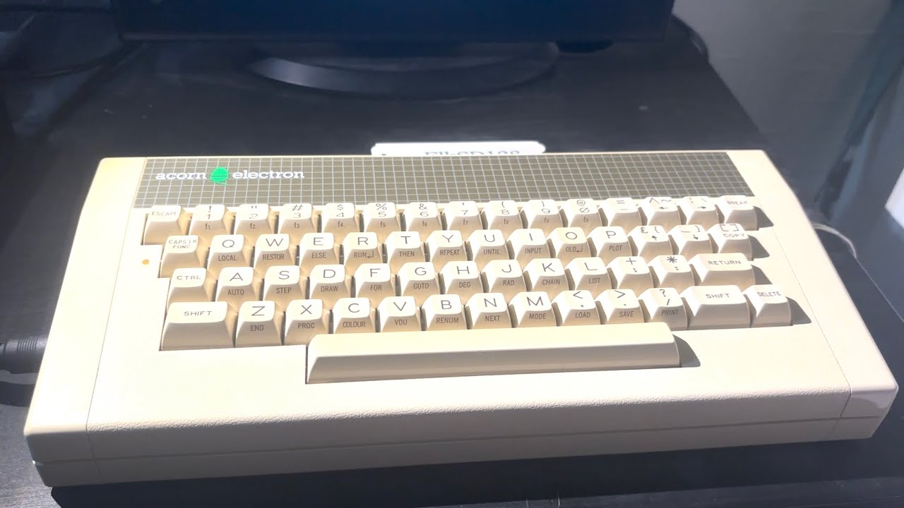 Acorn Electron ELKSD128 how to skip pages
