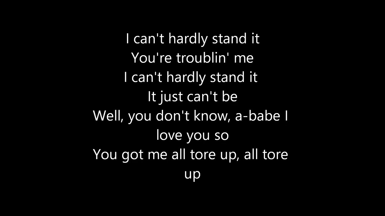 Charlie Feathers - Can't Hardly Stand It (Lyrics)
