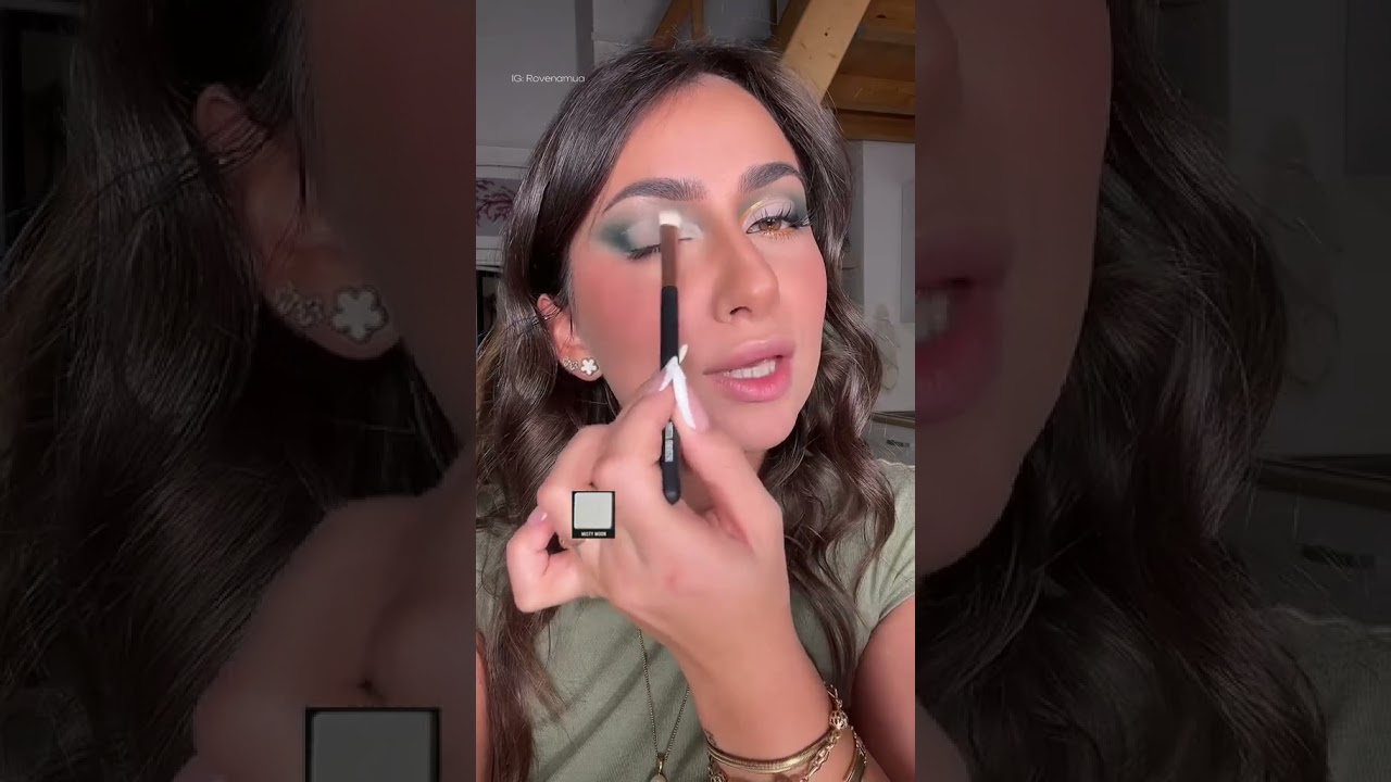 MAKE-UP PER LE FESTE 💚🫠Ig Rovenamua