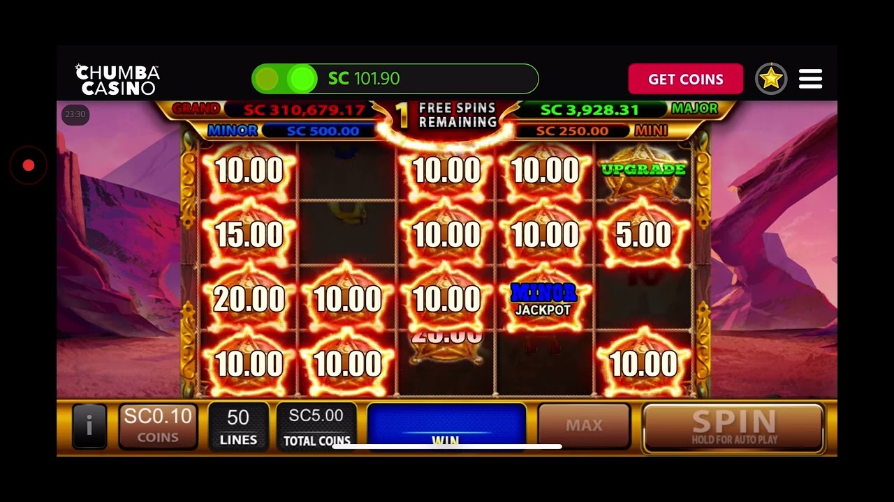 Chumba casino nice win!
