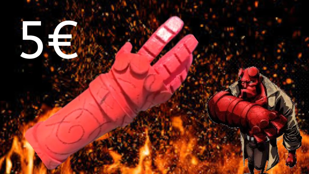 Fabrication du bras de Hellboy en mousse – DIY Cosplay