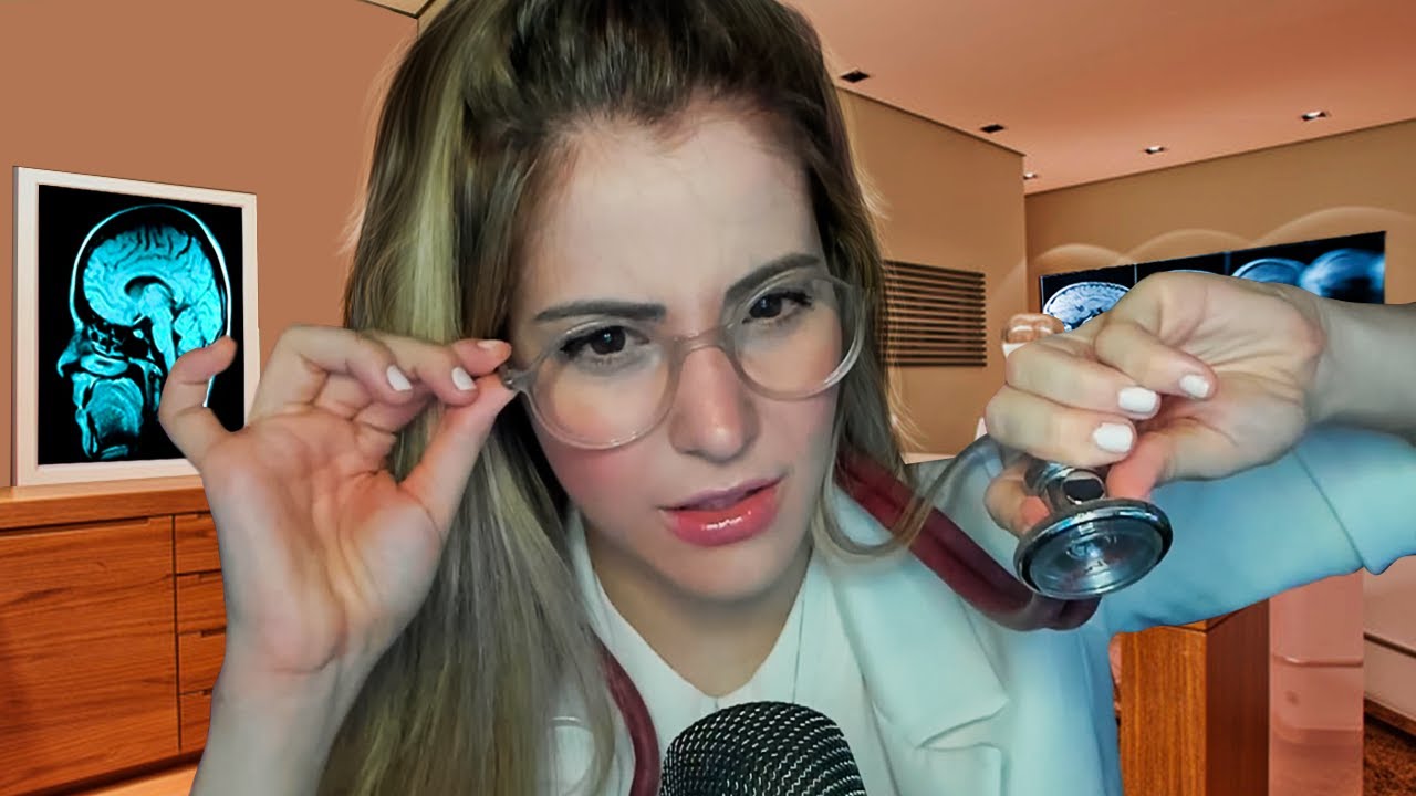 ASMR - EXAME COMPLETO DOS NERVOS CRANIANOS 🧠