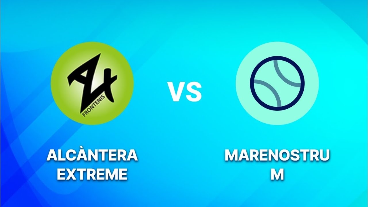 LLIGA DIVISIÓ HONOR 🔵 ALCÀNTERA EXTREME vs MARENOSTRUM 🔴