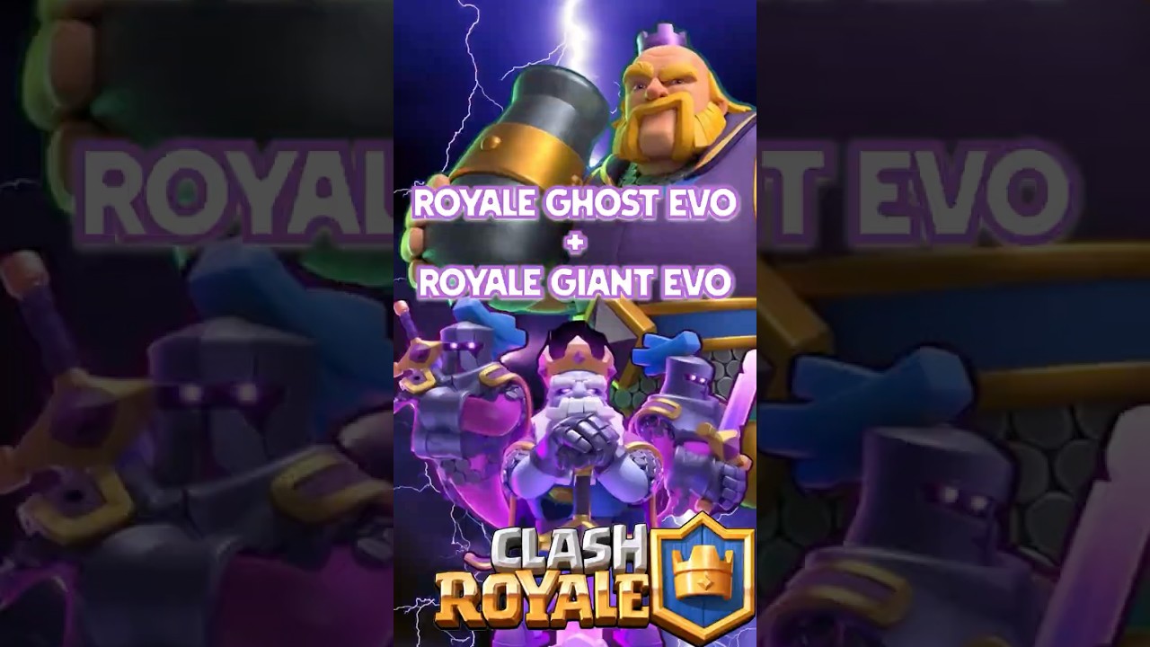 🔥 Royal Ghost + Royal Giant Evolution = Unstoppable 20 Win challenge Deck! 💪 | #clashroyale