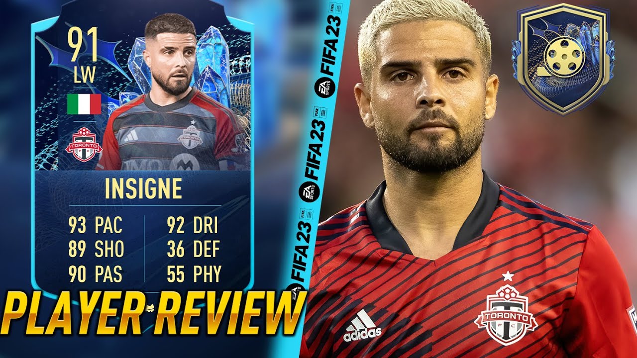 ESTE SI ES UN OBJETIVO... 93 LORENZO INSIGNE TOTS NOMINADO MOMENTOS PLAYER REVIEW FIFA 23