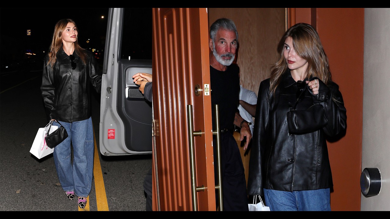Olivia Jade Rocks A Street Style Look As She Grabs Dinner With Her Father Mossimo Giannulli at Muse!