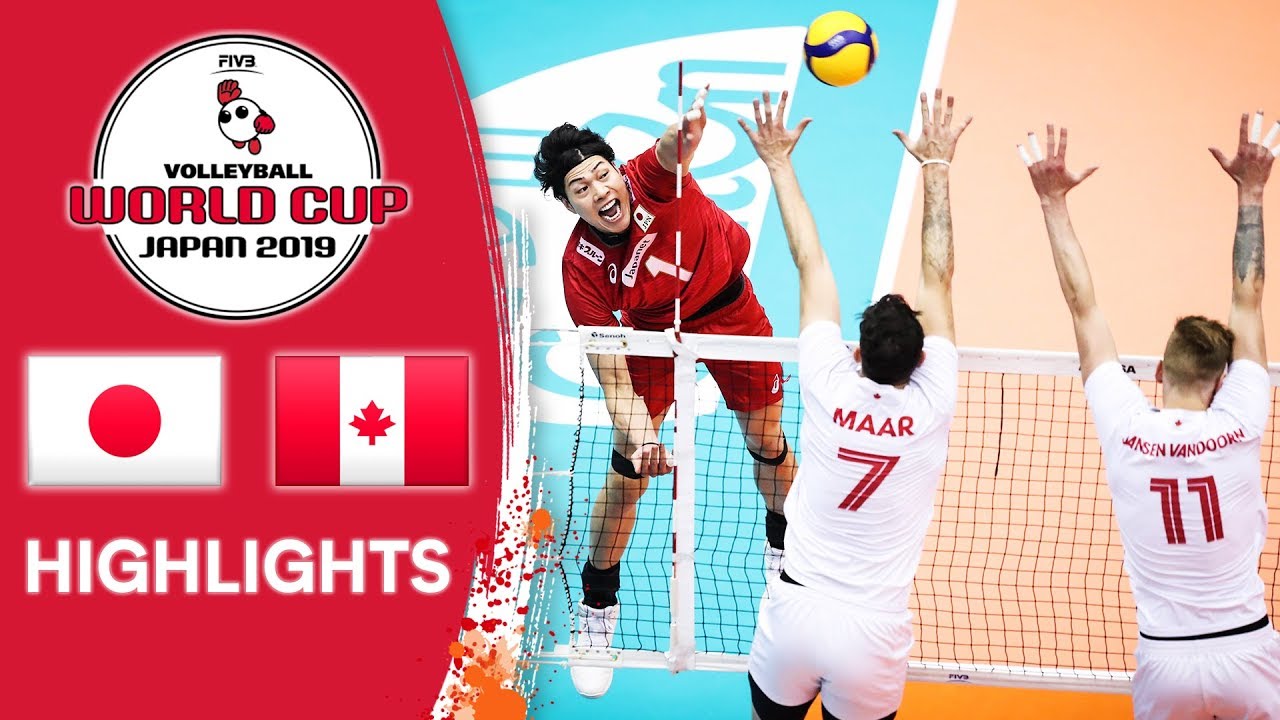 JAPAN vs. CANADA - Highlights | Men's Volleyball World Cup 2019