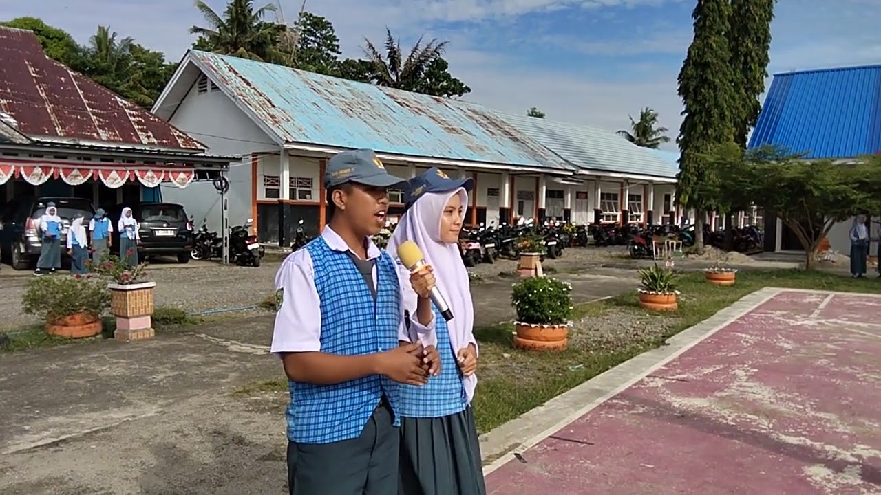 Potret Penyampaian VISI dan MISI dalam Ajang Pemilihan MPK Senin, 2 Februari 2026 di SMAN 11 LUWU