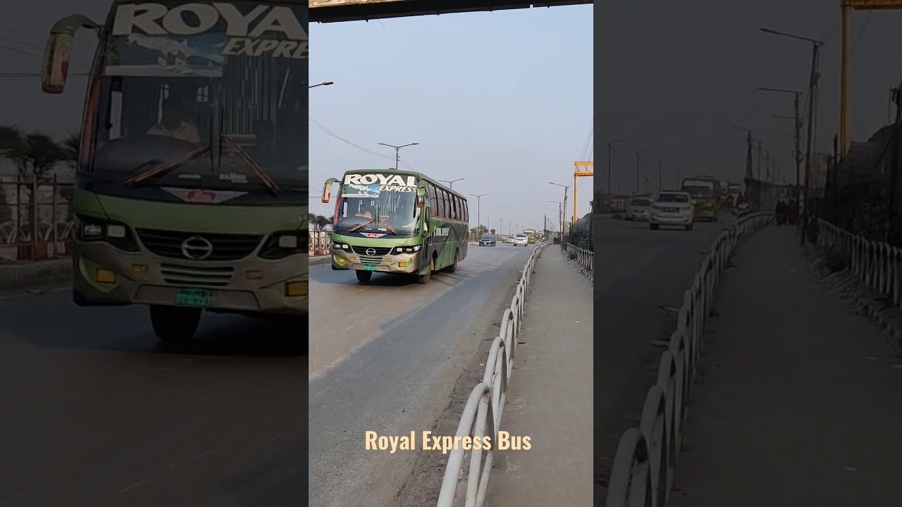 Royal Express Bus. Dhaka To Rajshahi 