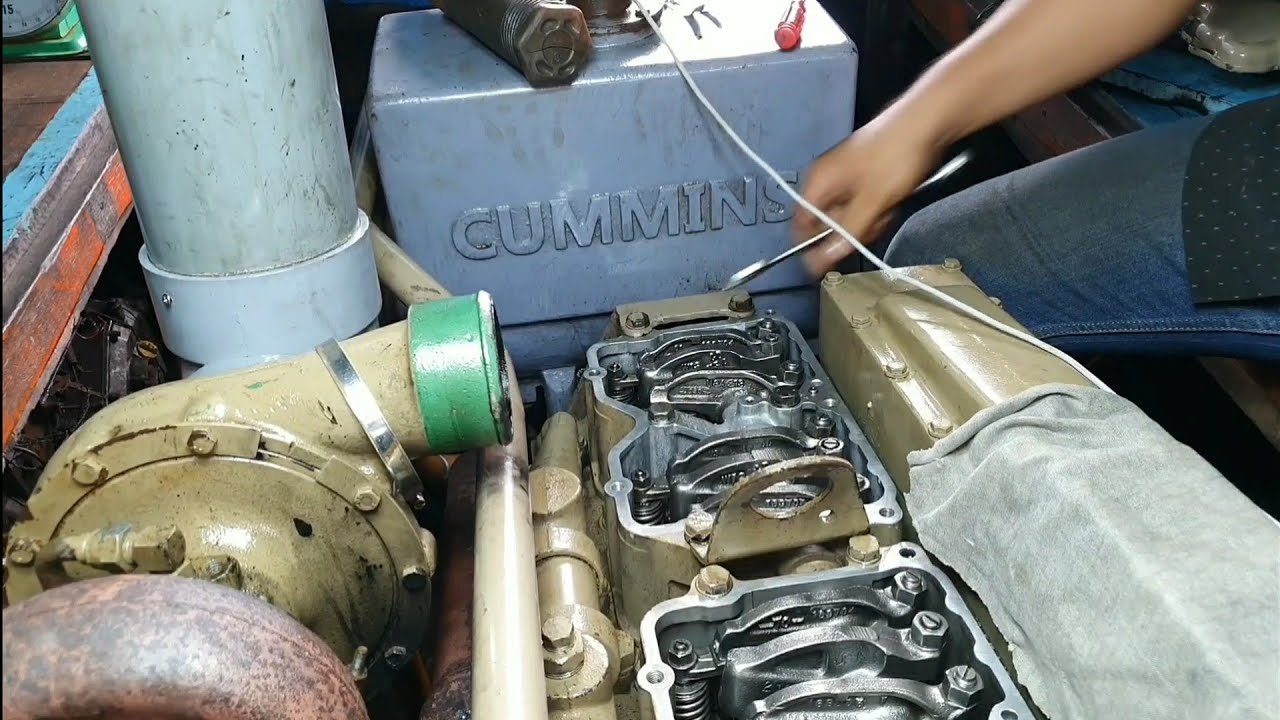 chỉnh cò cho Cummins 290 bớt khói
