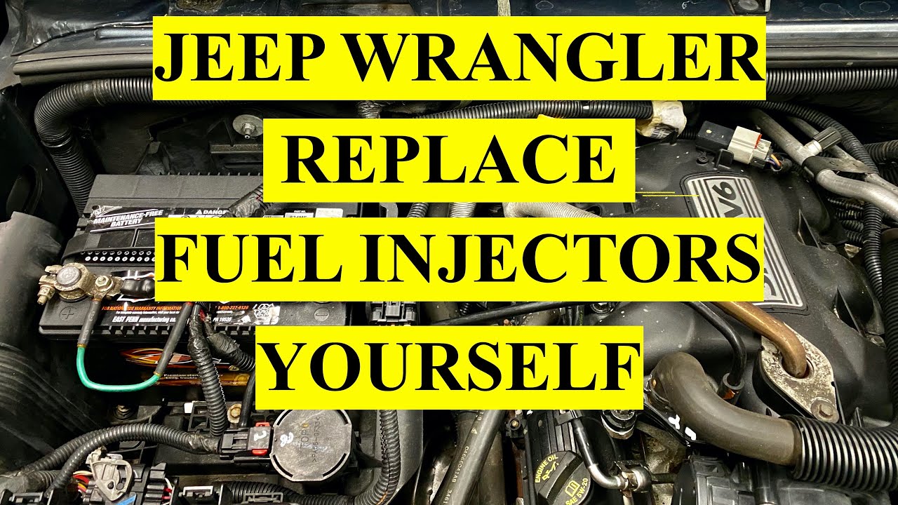 Fuel Injectors Replacement on Jeep Wrangler JK 2007-2011 - Watch How I Do It