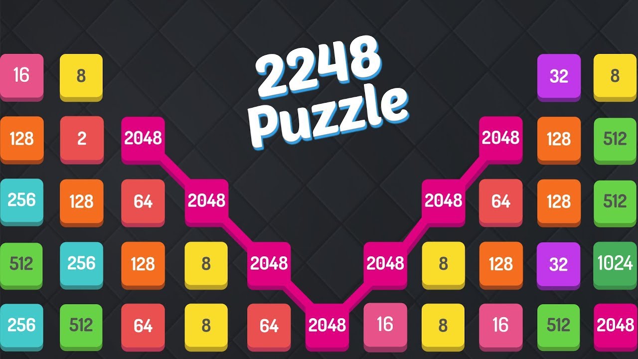 2248 puzzle ( 512 ~ 8192 ) Tile Unblock | Road to Infinity