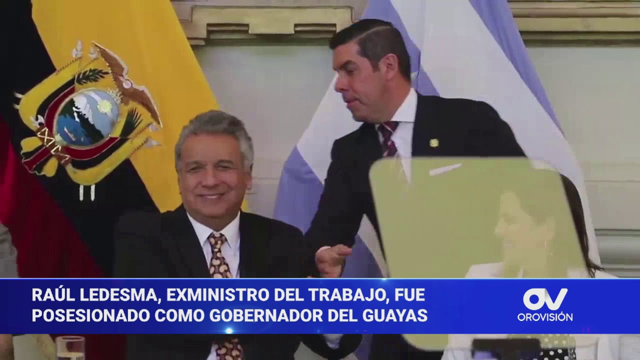 Nuevo gobernador del Guayas